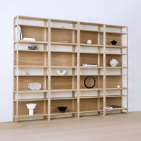 Nara Wood Modular Shelf - 16 Units
