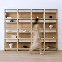 Osaka Wood Modular Shelf - 16 Units