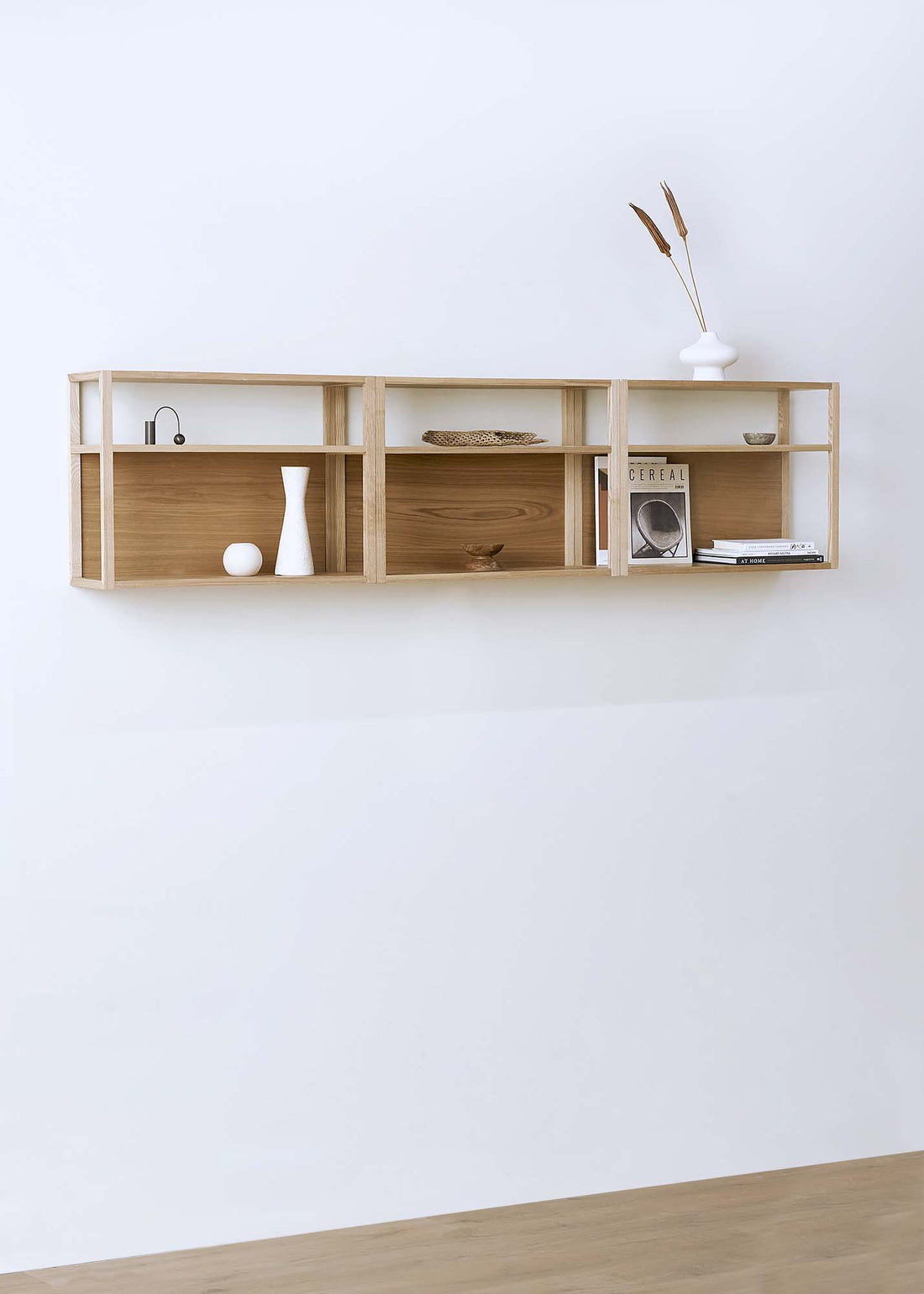 Nara Wood Modular Shelf - 3 Units