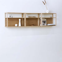 Nara Wood Modular Shelf - 3 Units