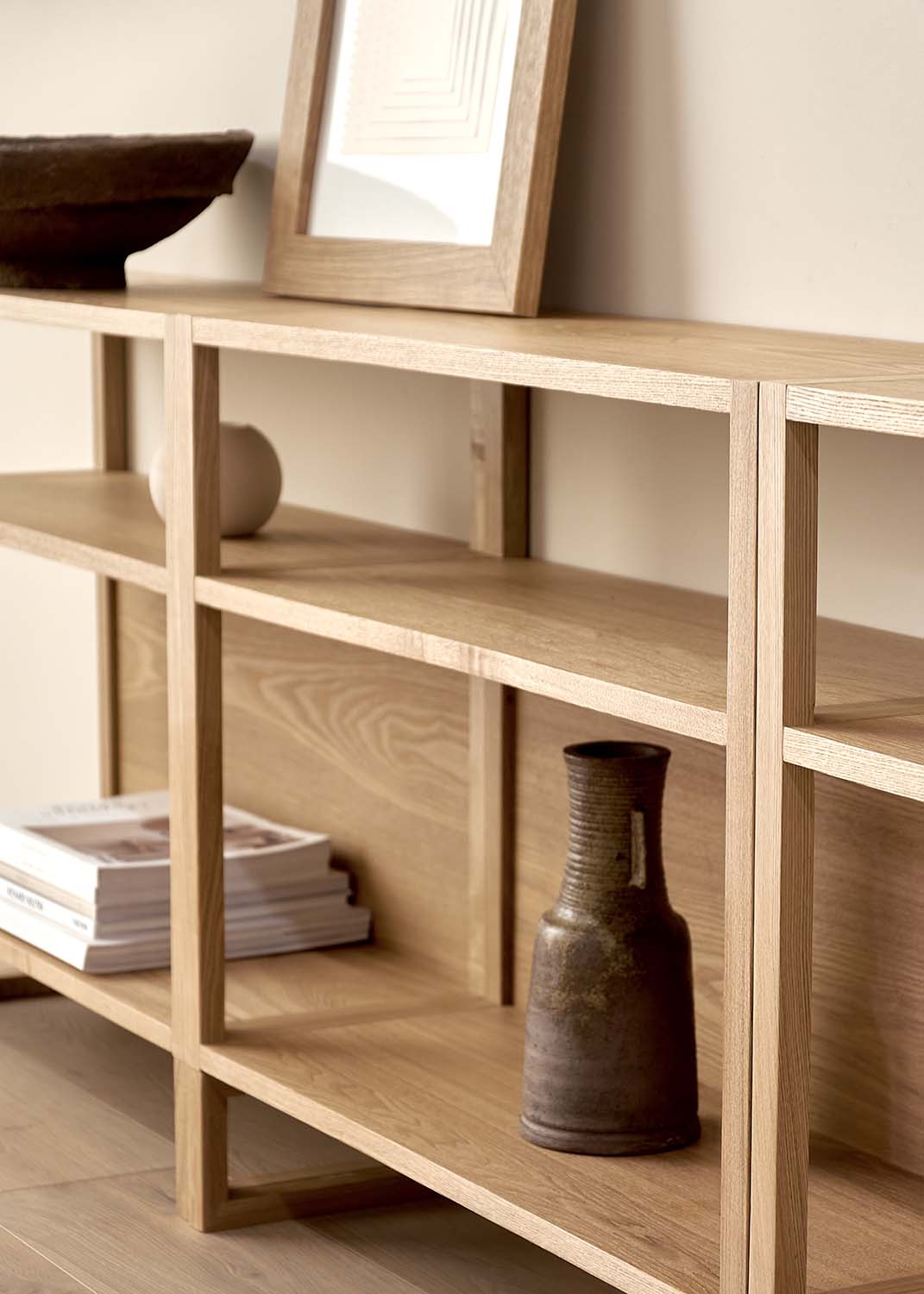 Osaka Wood Modular Shelf - 3 Units