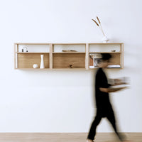 Kobe Wood Modular Shelf - 3 Units