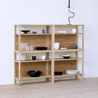 Nara Wood Modular Shelf - 4 Units