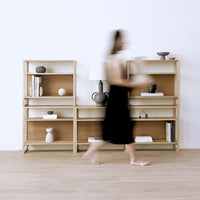 Osaka Wood Modular Shelf - 5 Units