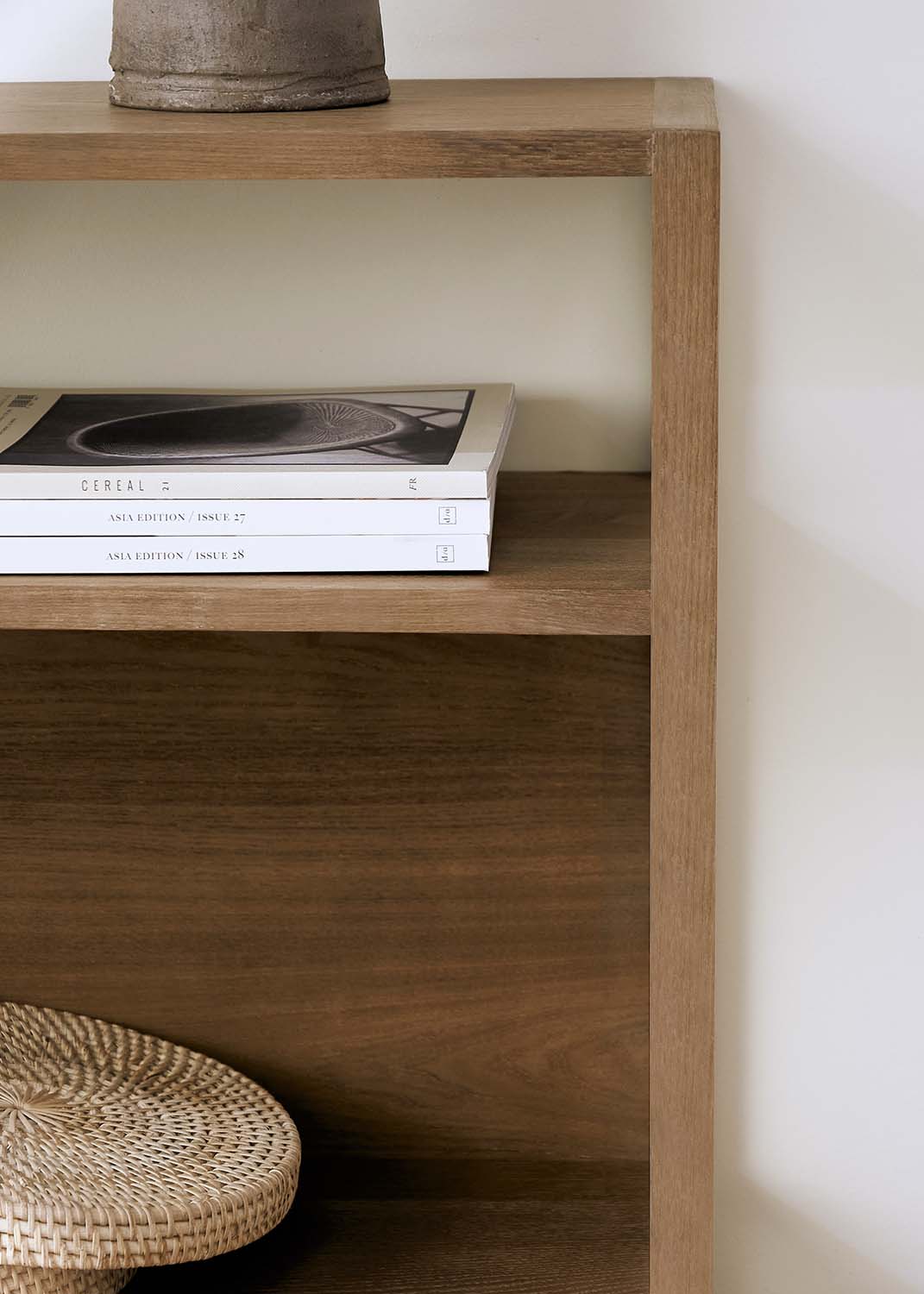 WHAT WE WANT SOLIDWOOD SHELF ウォールナット Solid wood shelf by Charlie Pommier