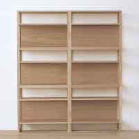 Nara Wood Modular Shelf - 6 Units