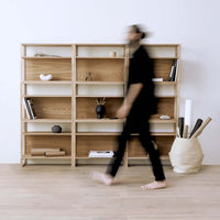 Nara Wood Modular Shelf - 9 Units