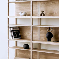 Nara Wood Modular Shelf - 9 Units