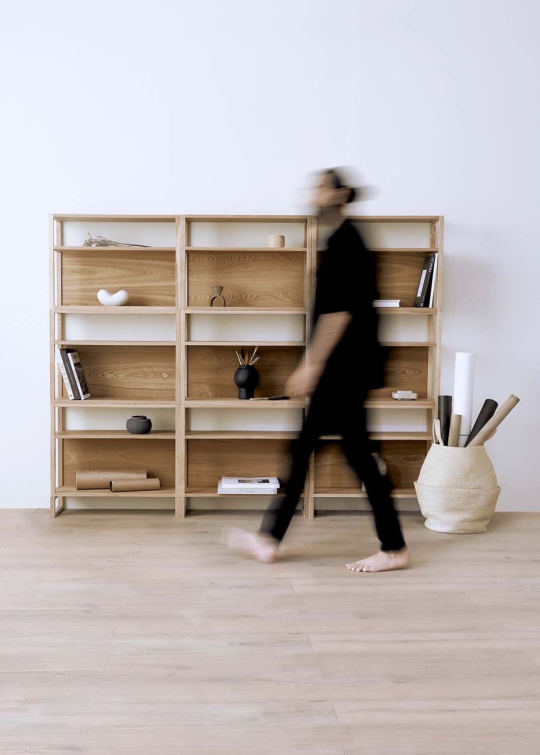 Kobe Wood Modular Shelf - 9 Units