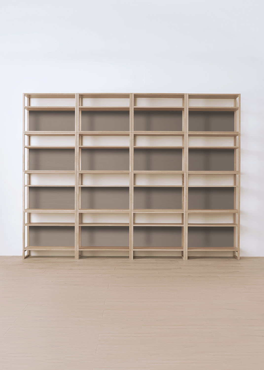 Nara Wood Modular Shelf - 16 Units