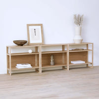 Nara Wood Modular Shelf - 3 Units