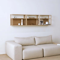 Nara Wood Modular Shelf - 3 Units