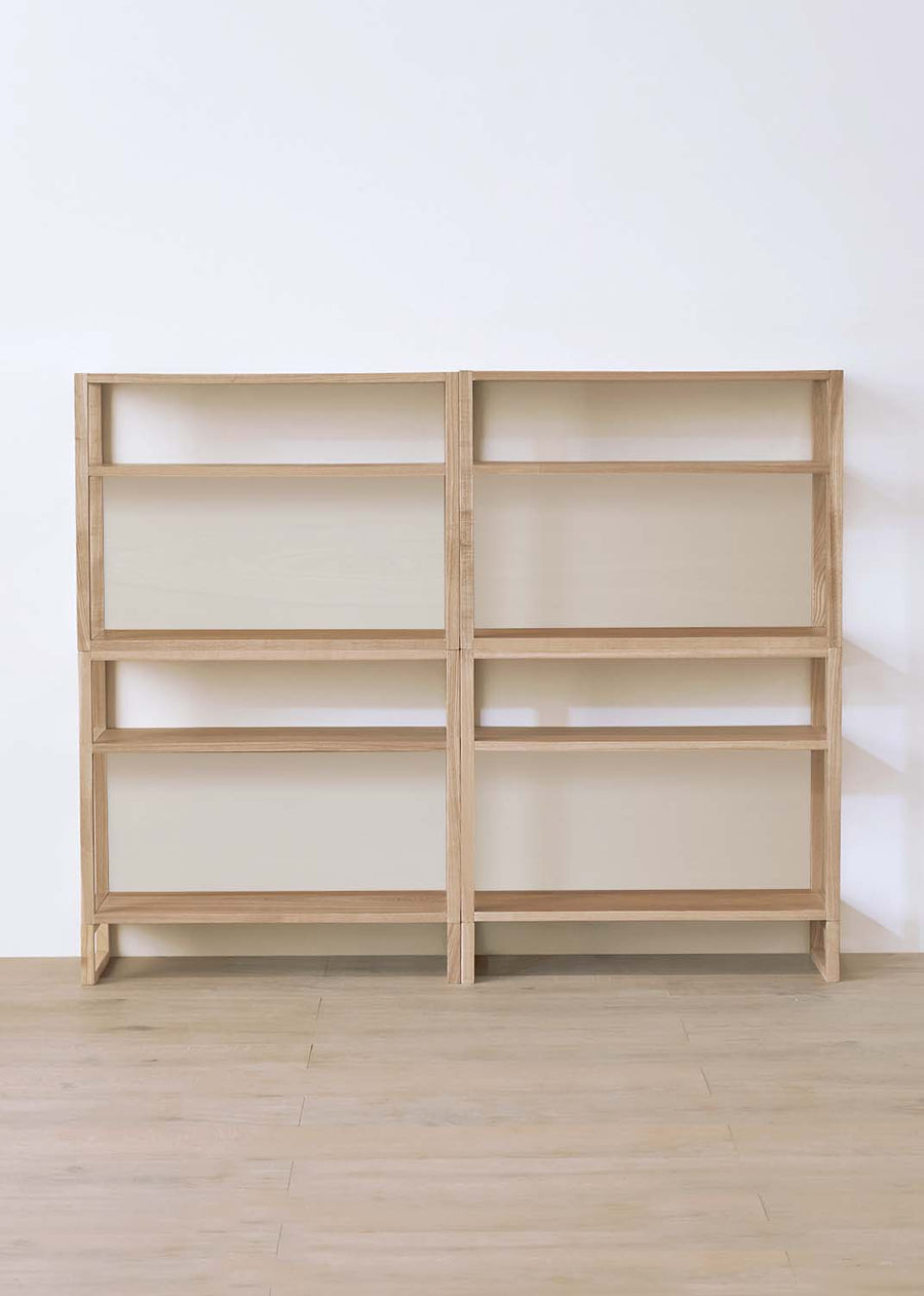 Nara Wood Modular Shelf - 4 Units