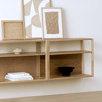Osaka Wood Modular Shelf - 4 Units
