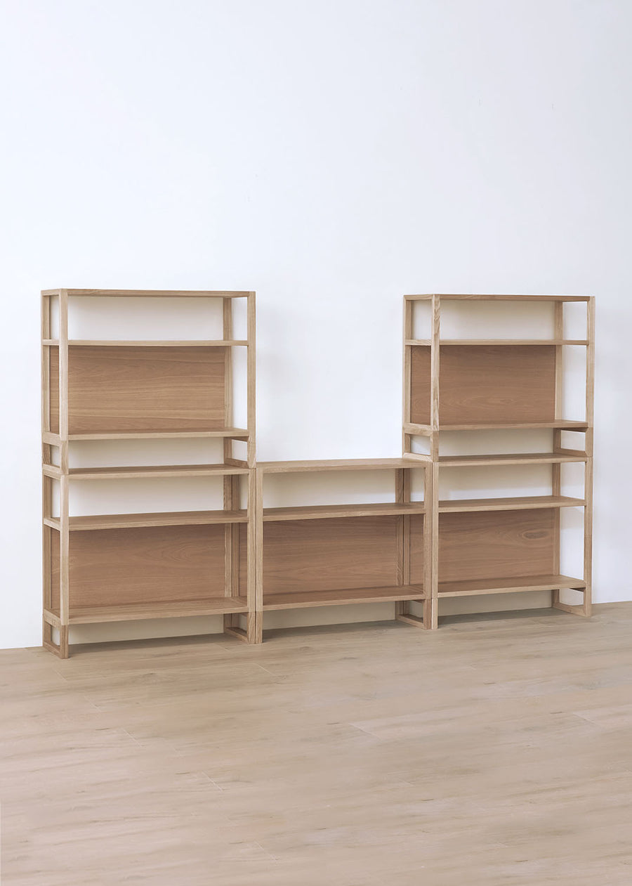 Nara Wood Modular Shelf - 5 Units