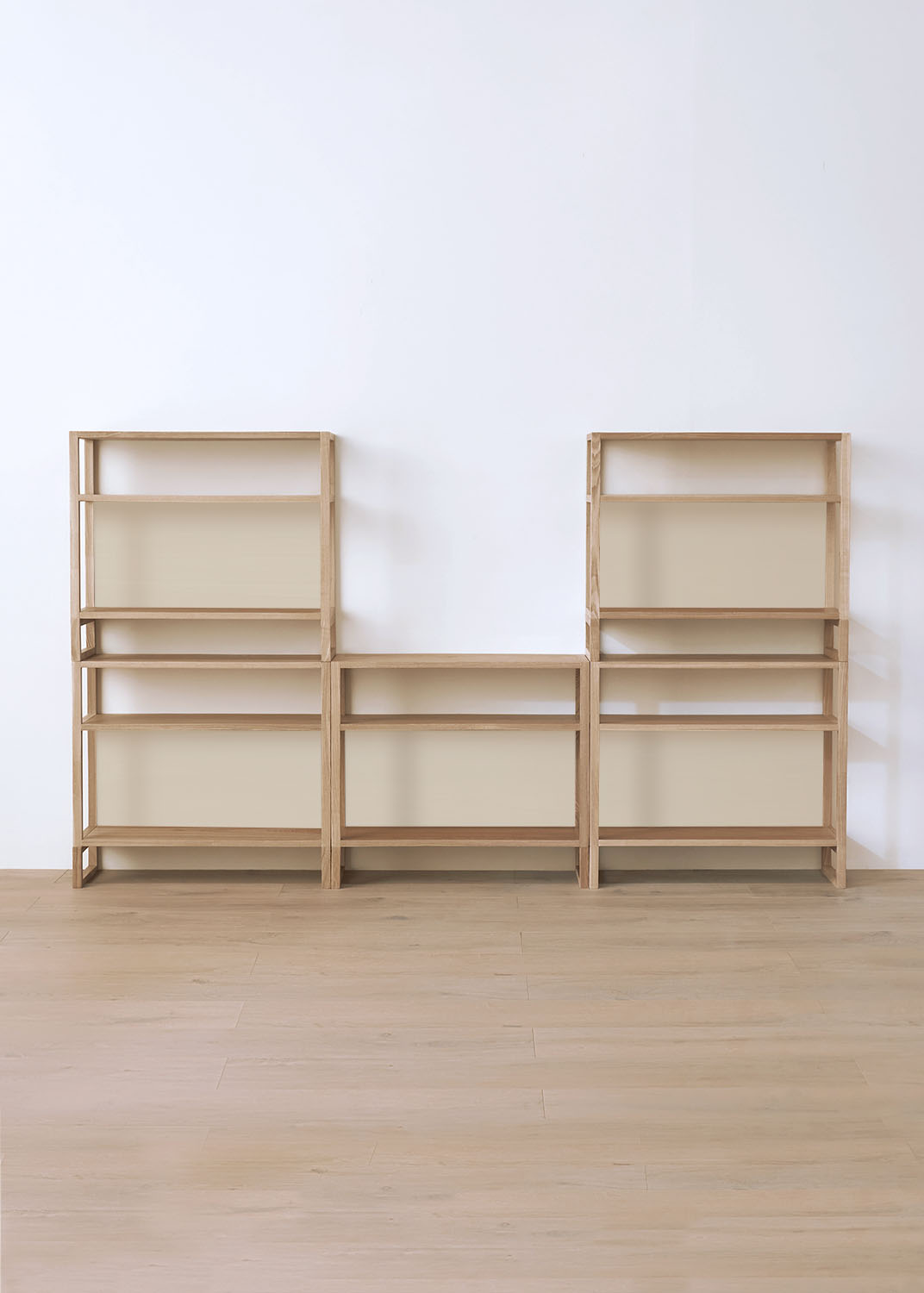 Nara Wood Modular Shelf - 5 Units