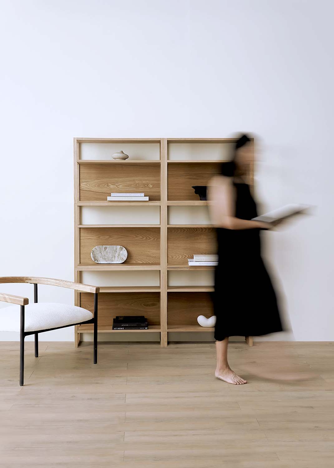 Nara Wood Modular Shelf - 6 Units