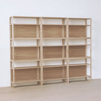 Nara Wood Modular Shelf - 9 Units